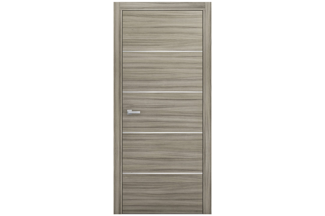 Nova Braga 4H Palissandro Matrix Laminated Modern Interior Door - Single Door