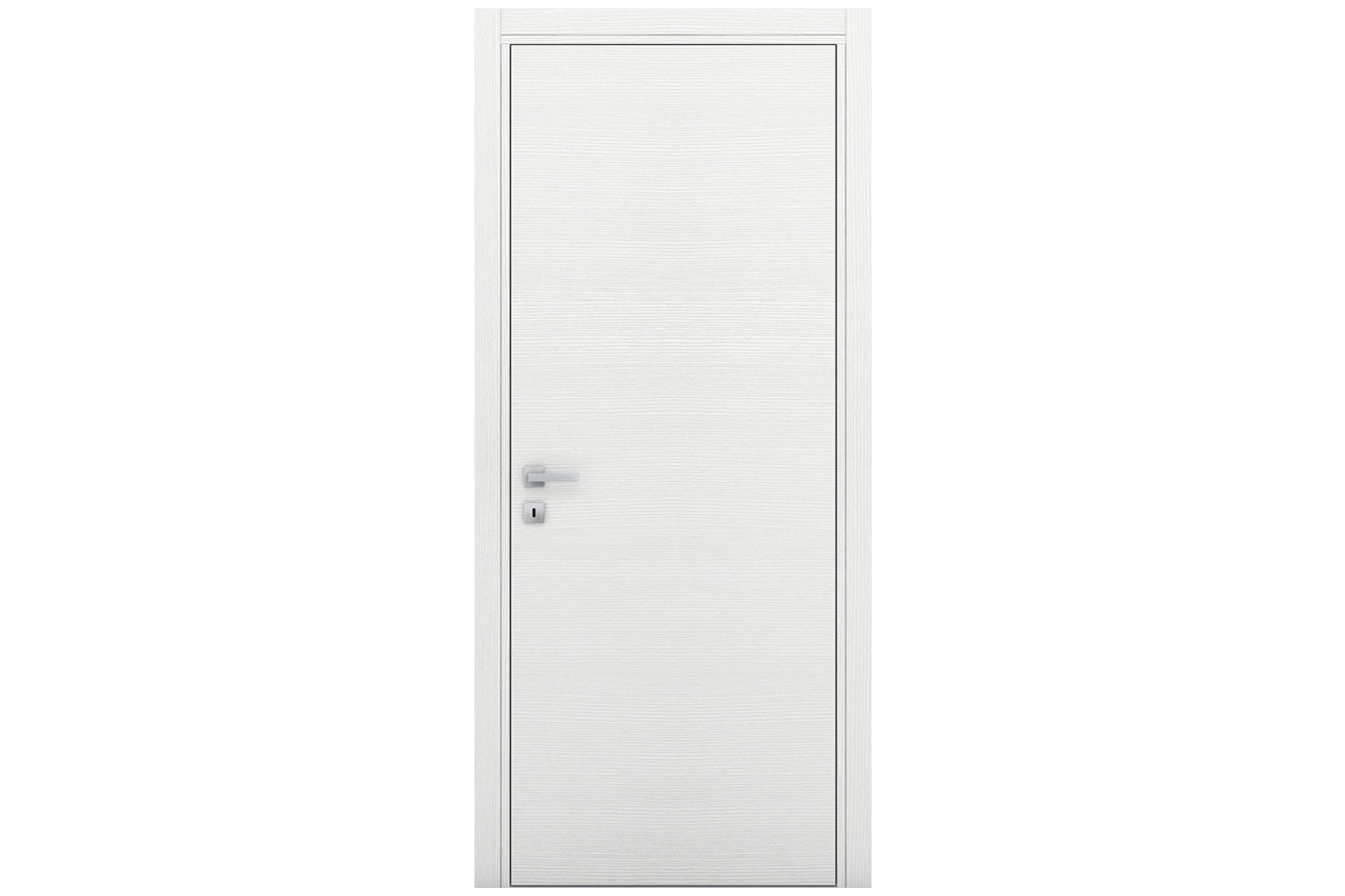 Nova Braga Bianco Matrix Laminated Modern Interior Door - Single Door