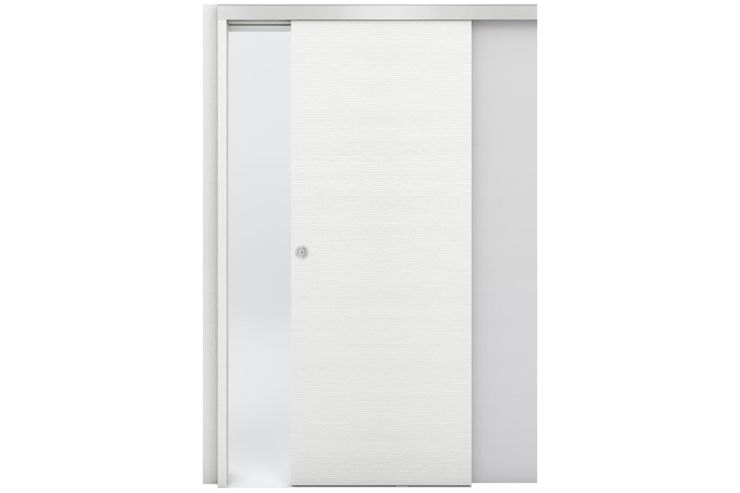 Nova Braga Bianco Matrix Laminated Modern Interior Door - Bypass Door
