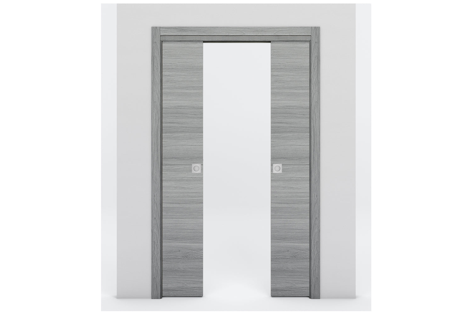 Nova Braga Olmo Matrix Laminated Modern Interior Door - Double Pocket