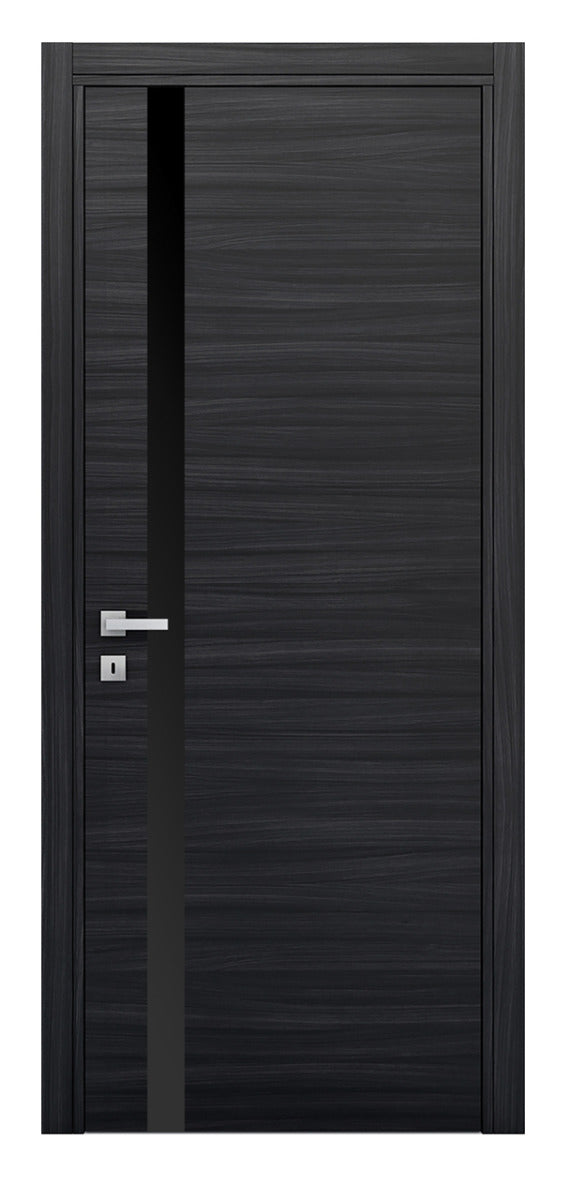 Nova Braga 1G Blu Matrix Laminated Modern Interior Door