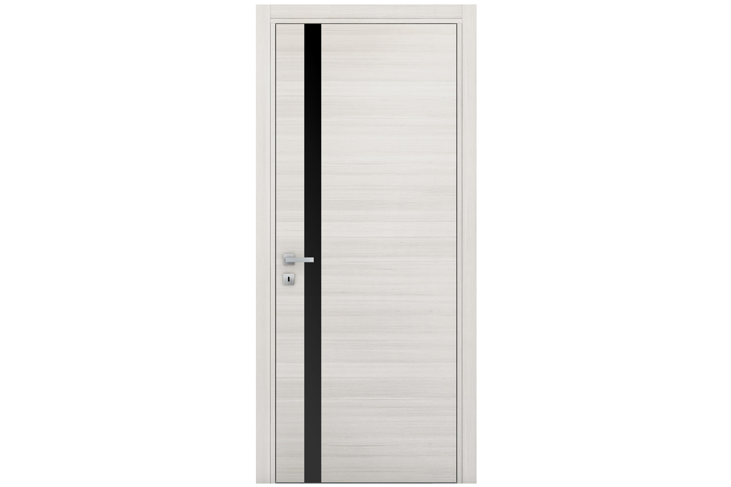 Nova Braga 1G Crema Matrix Laminated Modern Interior Door - Single Door