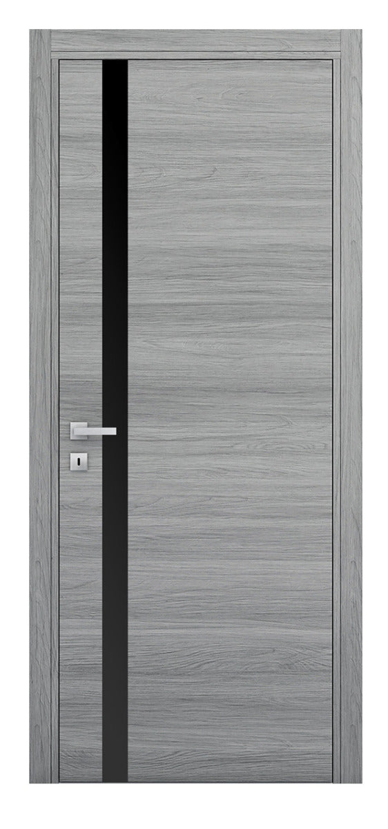 Nova Braga 1G Olmo Matrix Laminated Modern Interior Door