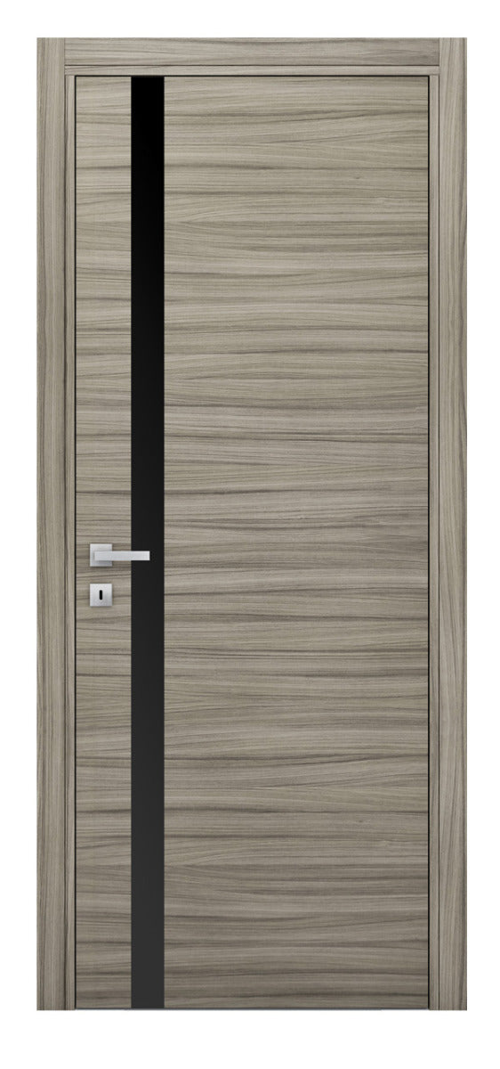 Nova Braga 1G Palissandro Matrix Laminated Modern Interior Door