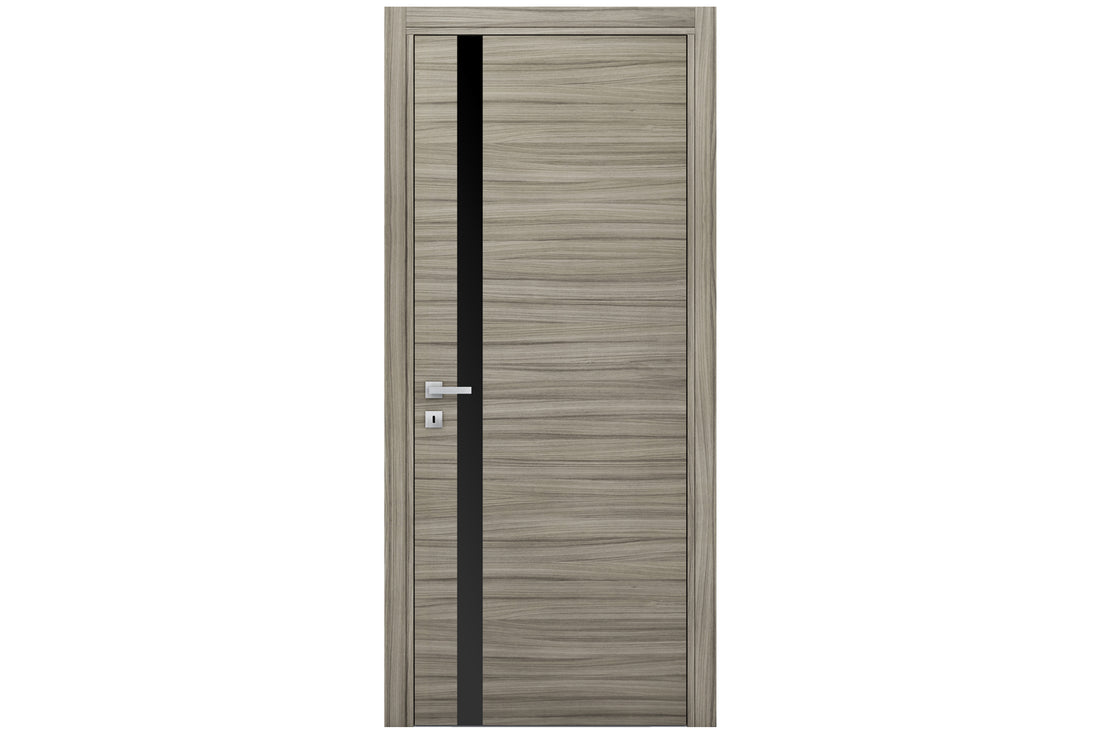 Nova Braga 1G Palissandro Matrix Laminated Modern Interior Door - Single Door