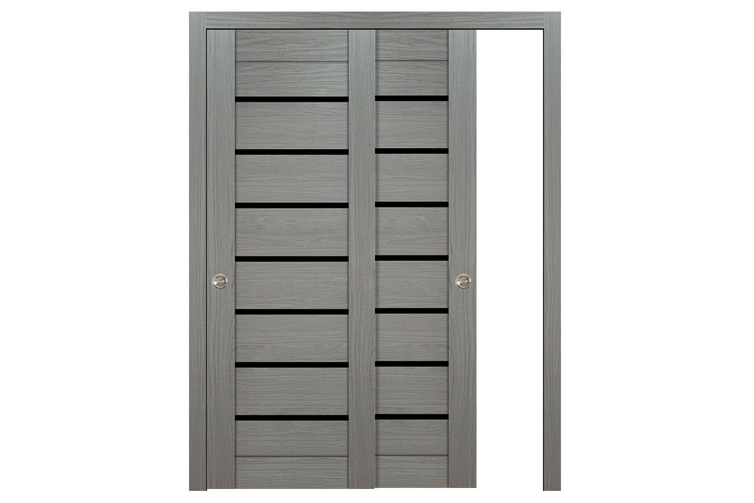 Nova Domino 01 Wenge Modern Laminated Modern Interior Door - Bypass Door