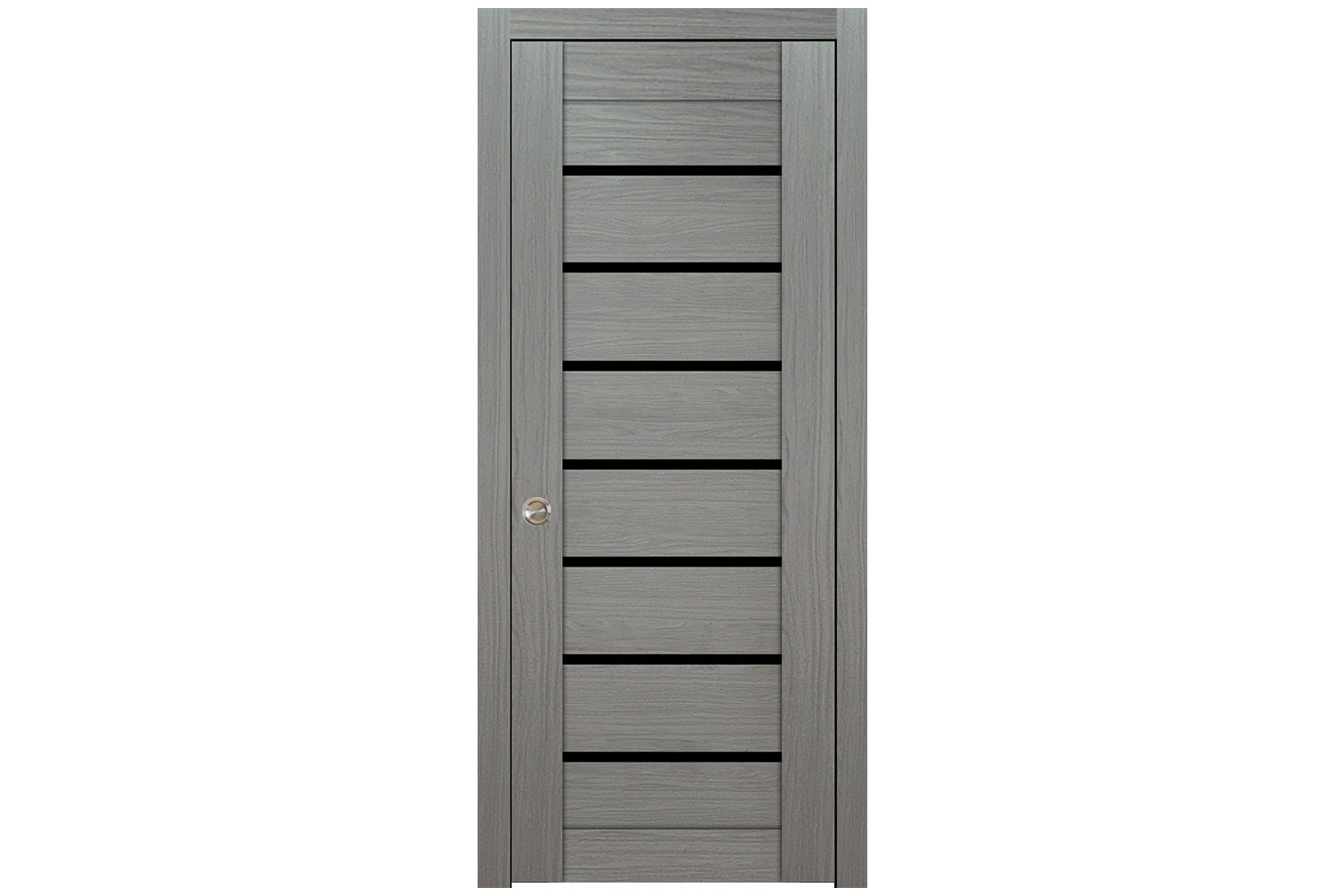 Nova Domino 01 Wenge Modern Laminated Modern Interior Door - Single Pocket