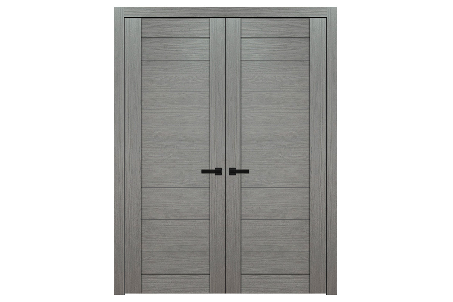 Nova Domino 02 Wenge Modern Laminated Modern Interior Door - Double Door