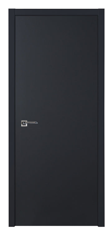 Nova Glam G-Pro 001 Soft Black Laminated Modern Interior Door
