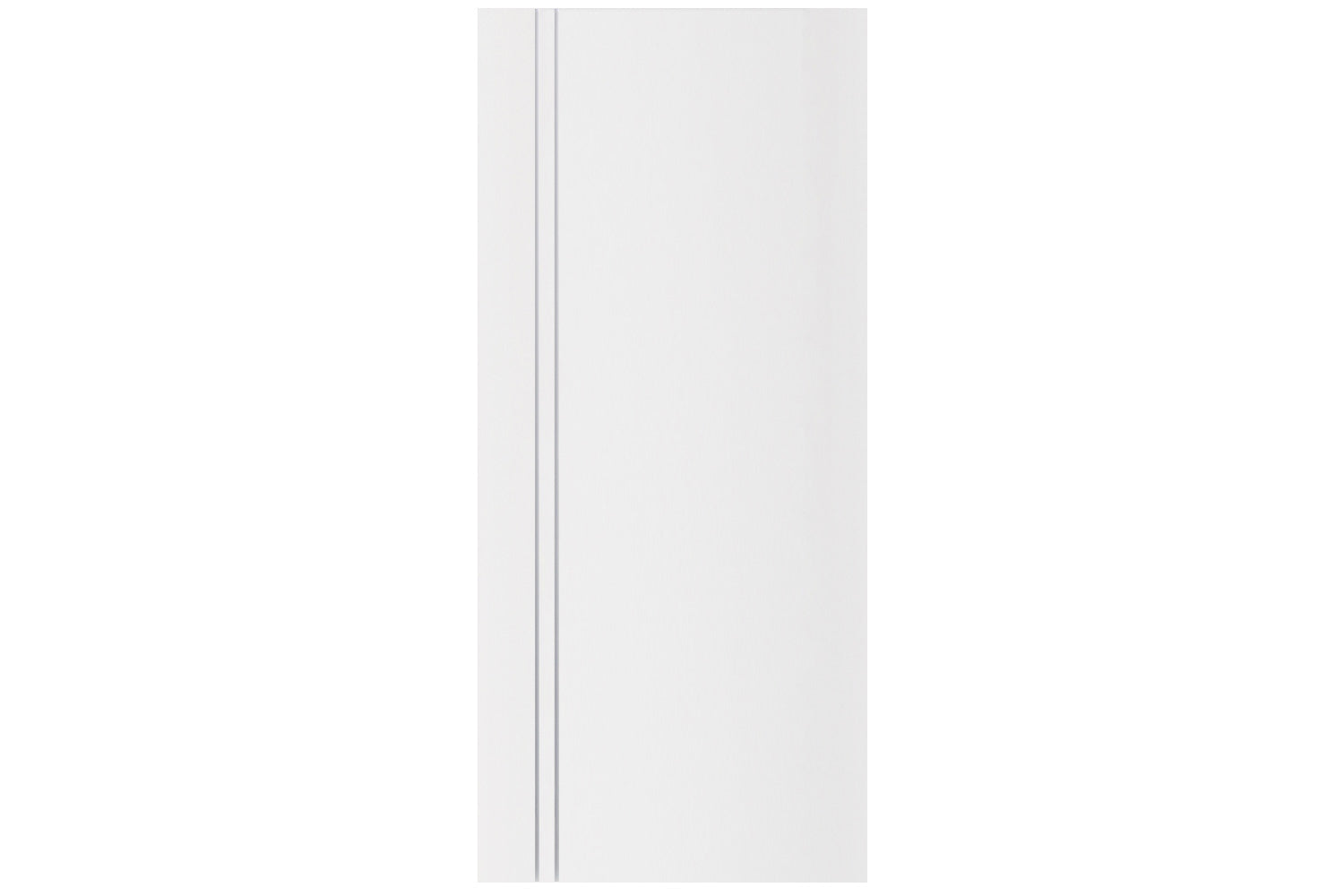 Nova Glam G-Pro 002 White Lacquered Enamel Modern Interior Door - Slab