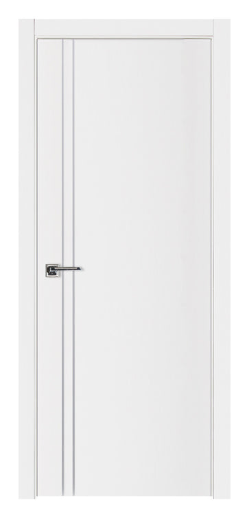 Nova Glam G-Pro 002 Soft White Laminated Modern Interior Door