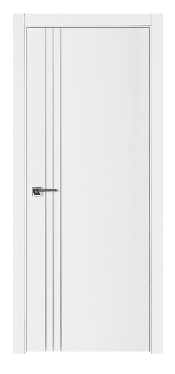 Nova Glam G-Pro 004 Soft White Laminated Modern Interior Door