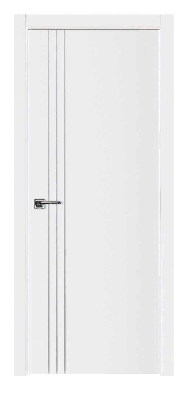 Nova Glam G-Pro 004 Soft White Laminated Modern Interior Door