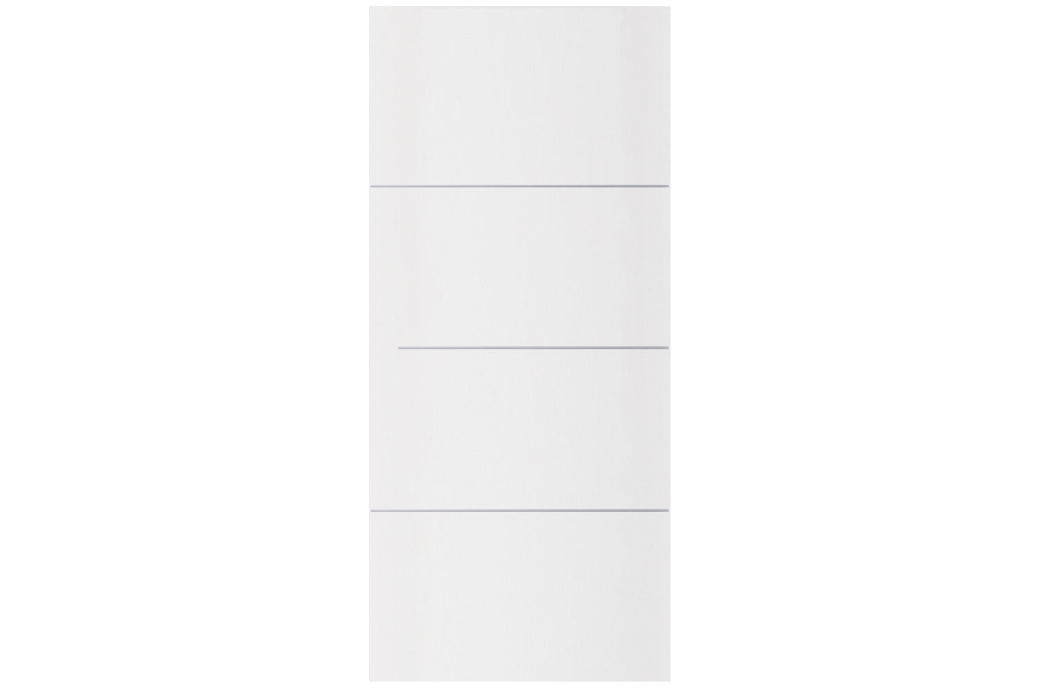 Nova Glam G-Pro 009 White Lacquered Enamel Modern Interior Door - Slab