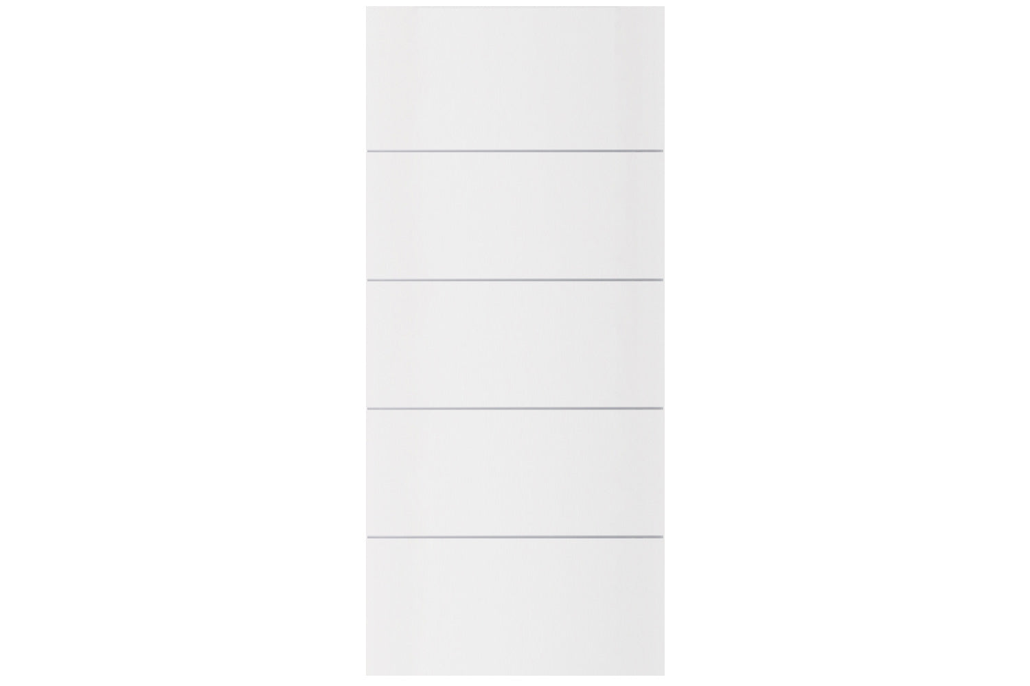 Nova Glam G-Pro 010 White Lacquered Enamel Modern Interior Door - Slab