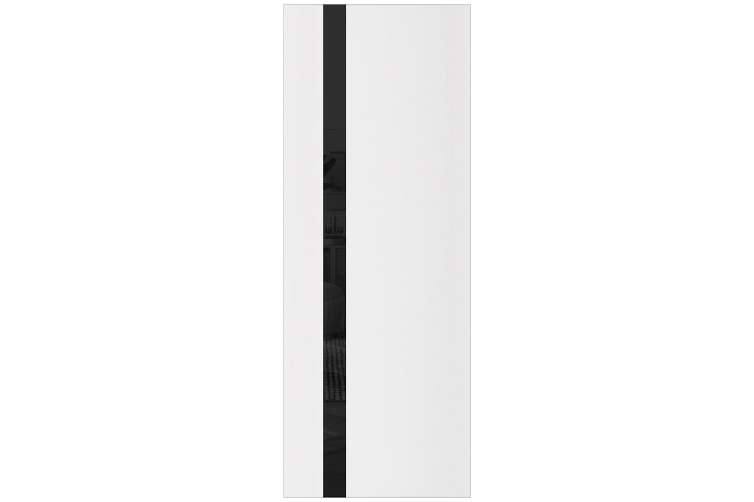Nova Glam G-Pro 1G Soft White Laminated Modern Interior Door - Slab