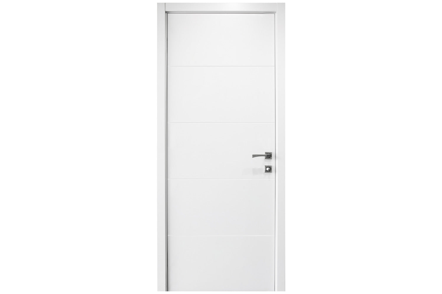 Nova Graffiti Soft White Laminated Modern Interior Door
