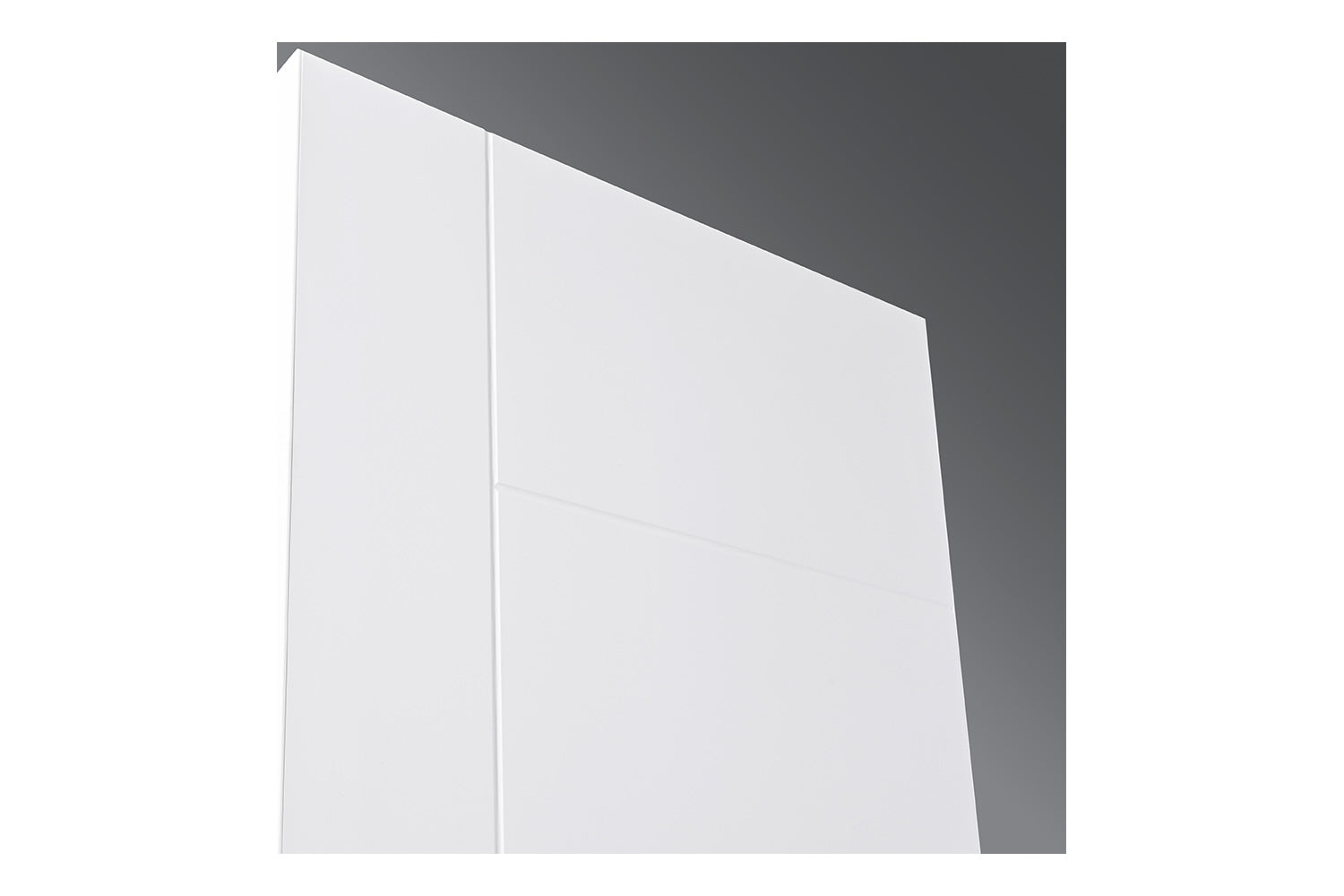 Nova Groove Soft White Laminated Traditional interior Door