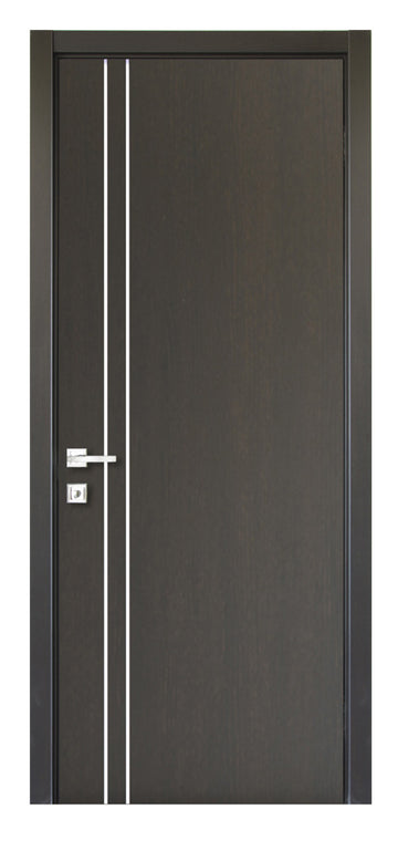 Nova HG-002V Japan Oak Laminated Modern Interior Door