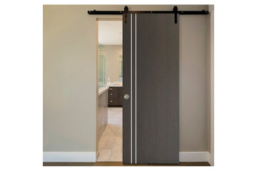 Nova HG-002V Japan Oak Laminated Modern Interior Barn Door