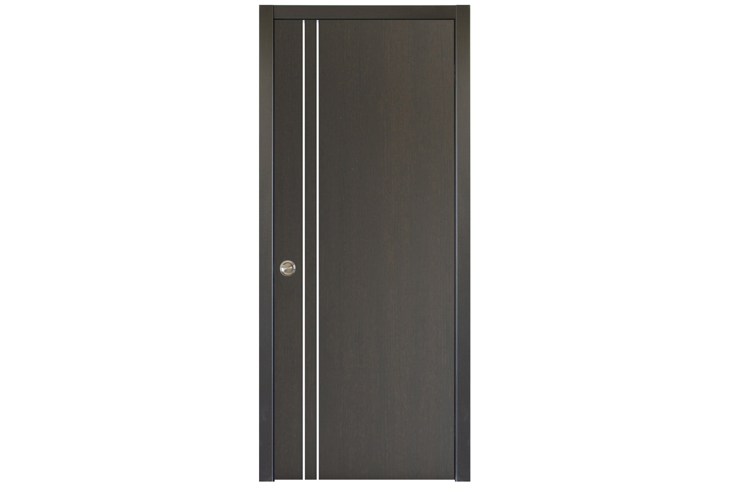 Nova HG-002V Japan Oak Laminated Modern Interior Door - Single Pocket