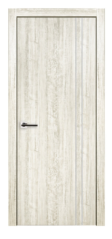 Nova HG-002VR Light Aloe Wood Laminated Modern Interior Door