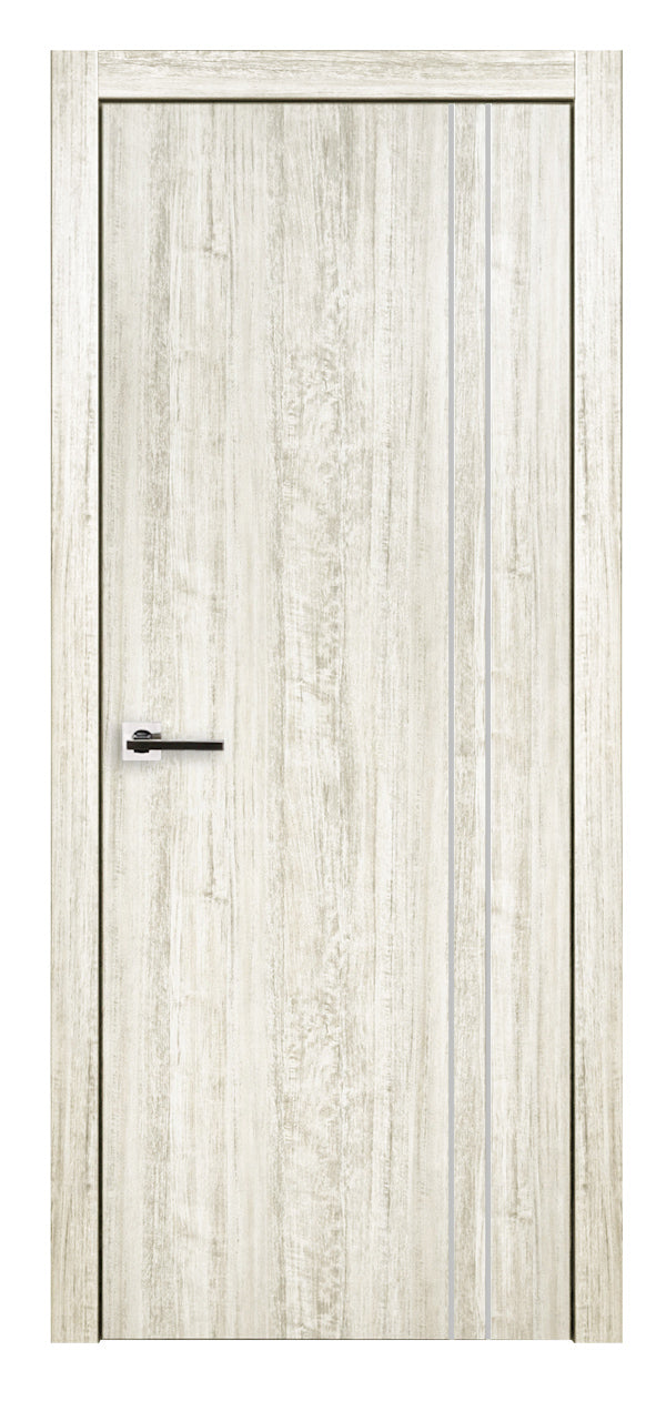 Nova HG-002VR Light Aloe Wood Laminated Modern Interior Door
