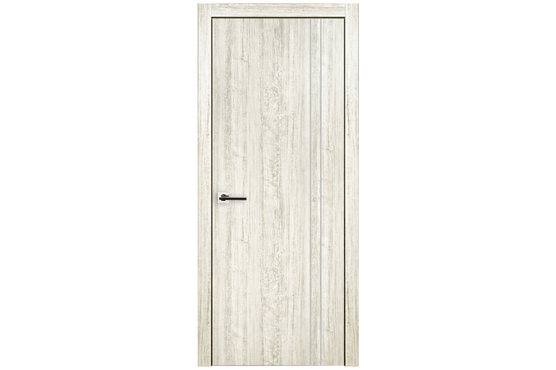 Nova HG-002VR Light Aloe Wood Laminated Modern Interior Door - Single Door