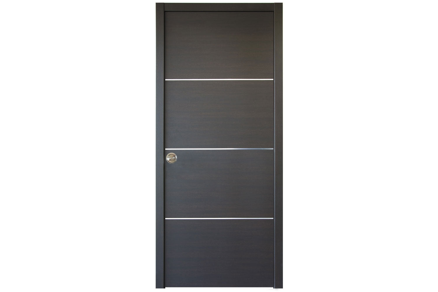 Nova HG-008 Japan Oak Laminated Modern Interior Door - Single Pocket Door