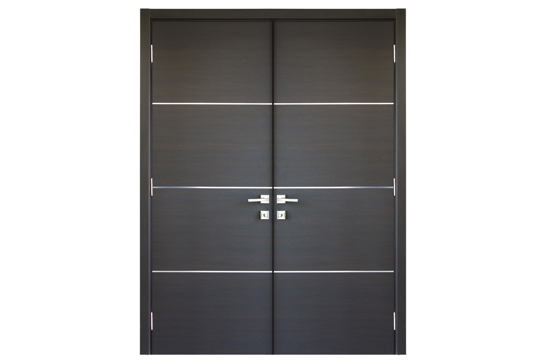 Nova HG-008 Japan Oak Laminated Modern Interior Door - Double Door