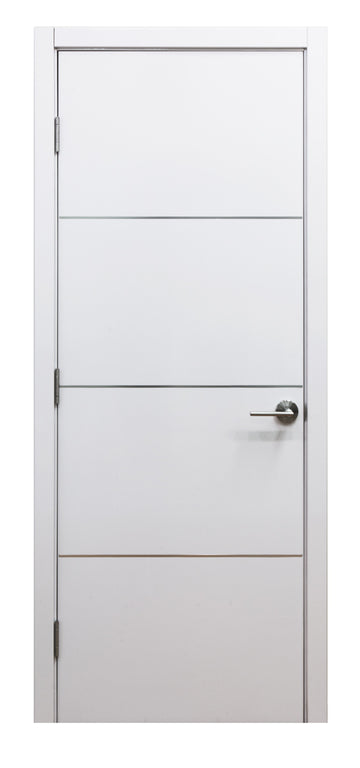 Nova HG008 White Drawing Laminated Modern Interior Door