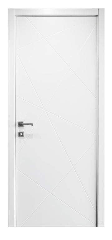 Nova HM419 Pure White Laminated Modern Interior Door