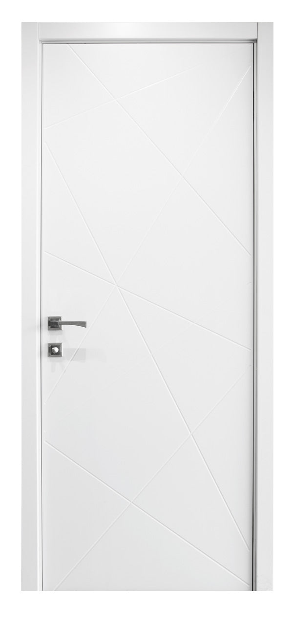 Nova HM419 Pure White Laminated Modern Interior Door