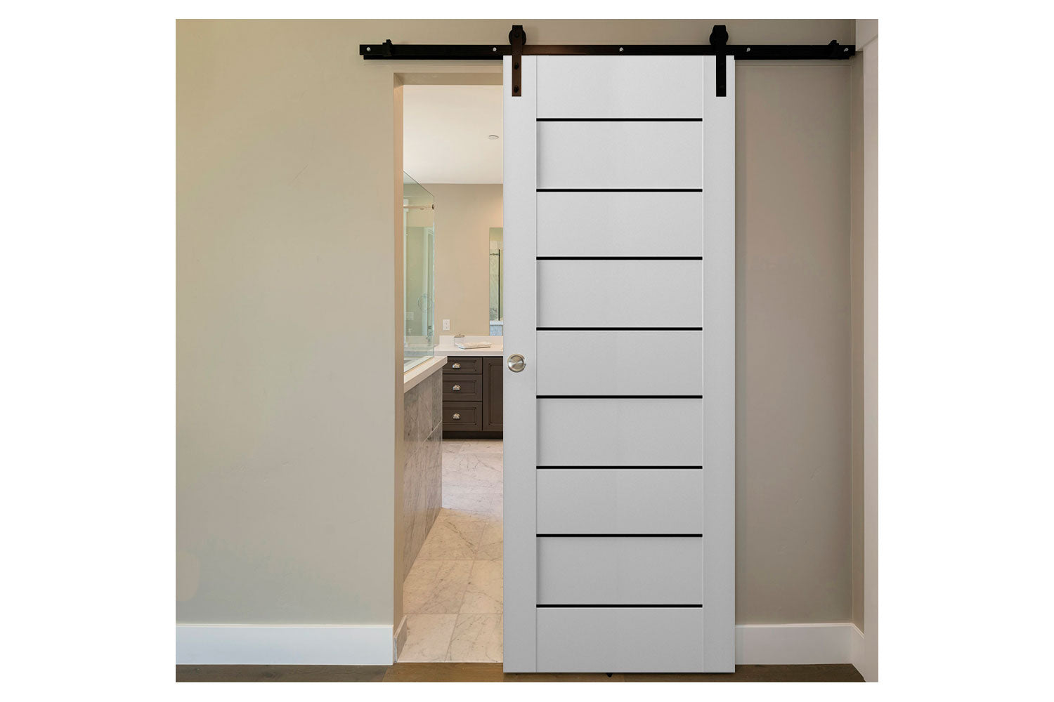 Nova Ibiza High Gloss Interior Door - Barn Door