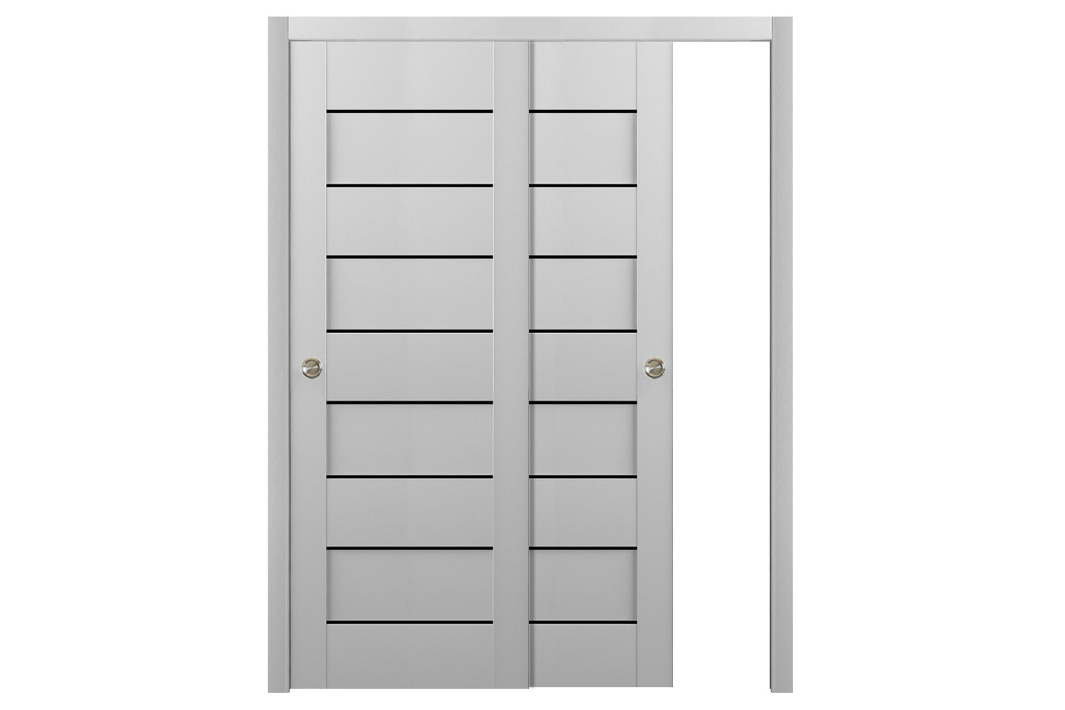 Nova Ibiza High Gloss Interior Door - Sliding Bypass Door