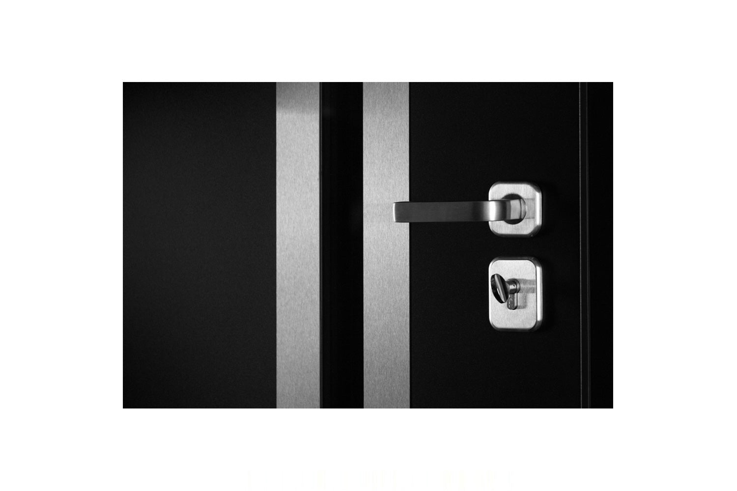 Nova Inox S1 Black Exterior Door