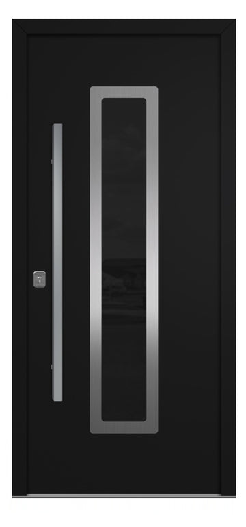 Nova Inox S1 Black Modern Exterior Door