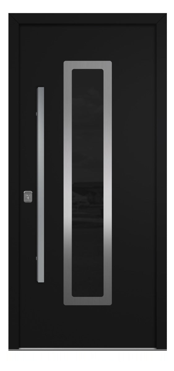Nova Inox S1 Black Modern Exterior Door