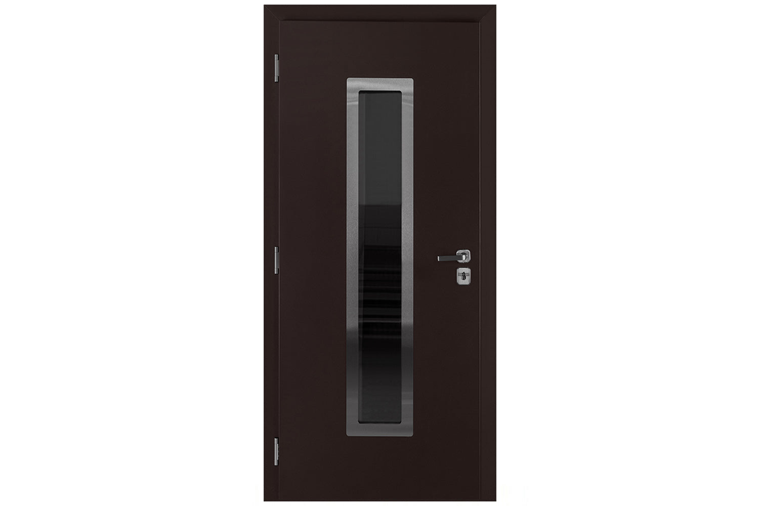 Nova Inox S1 Brown Exterior Door