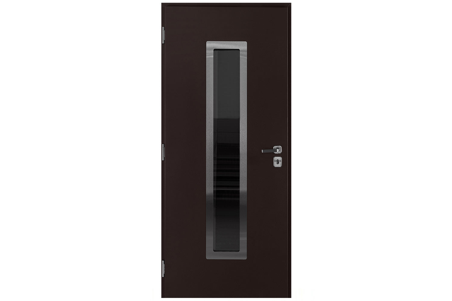 Nova Inox S1 Brown Exterior Door
