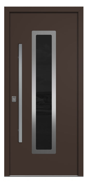 Nova Inox S1 Brown Modern Exterior Door