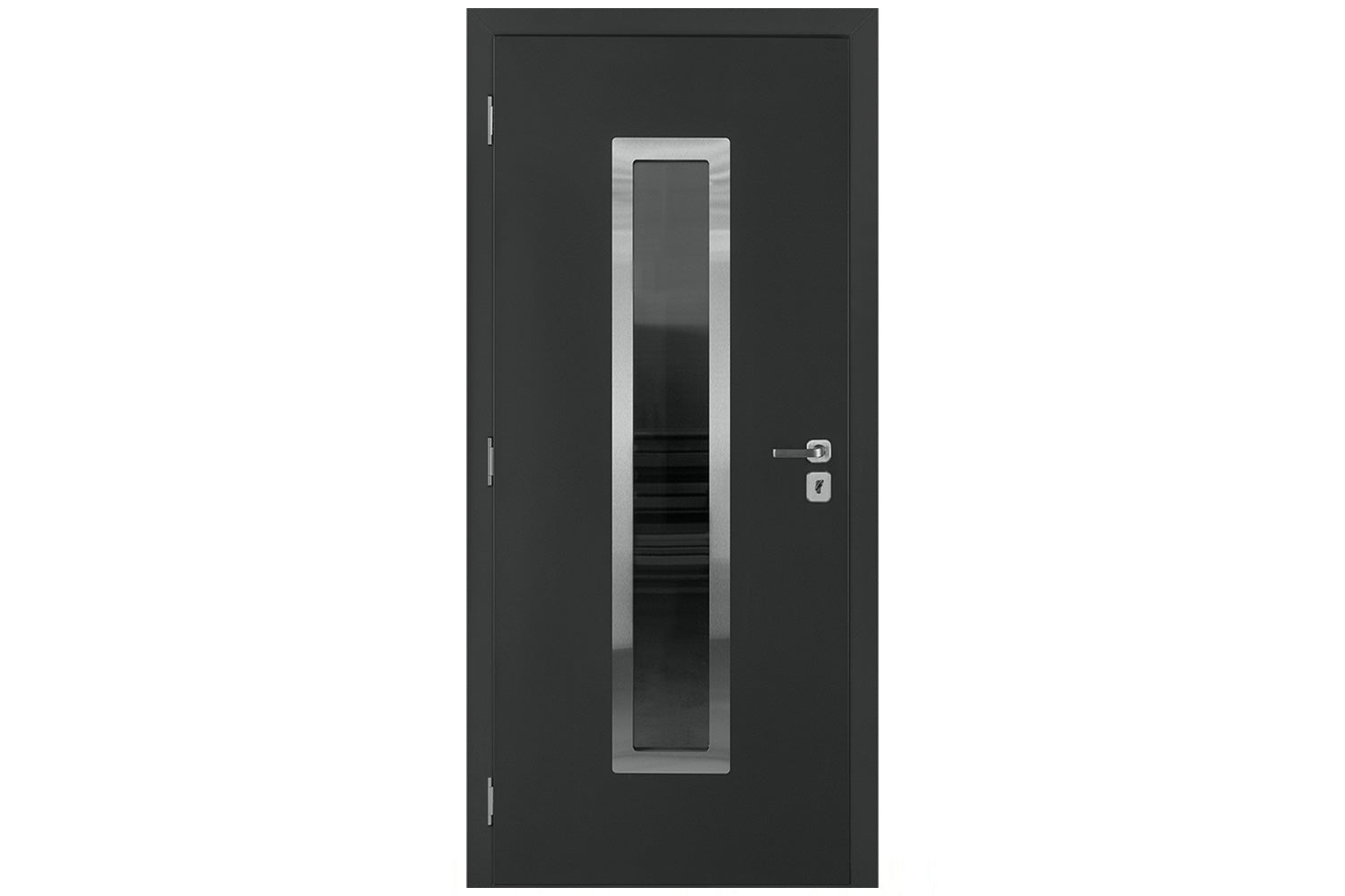 Nova Inox S1 Grey Exterior Door