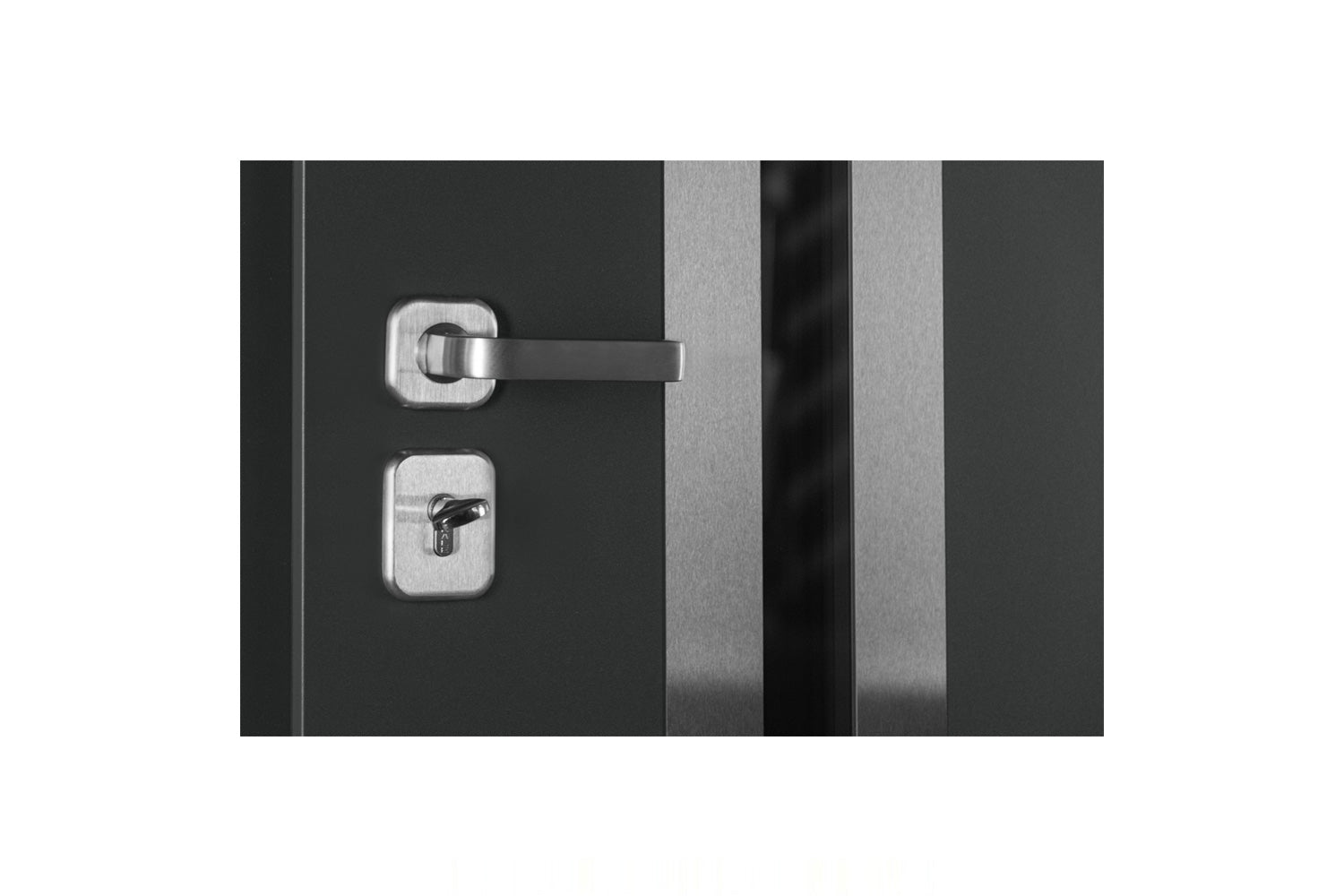 Nova Inox S1 Grey Exterior Door