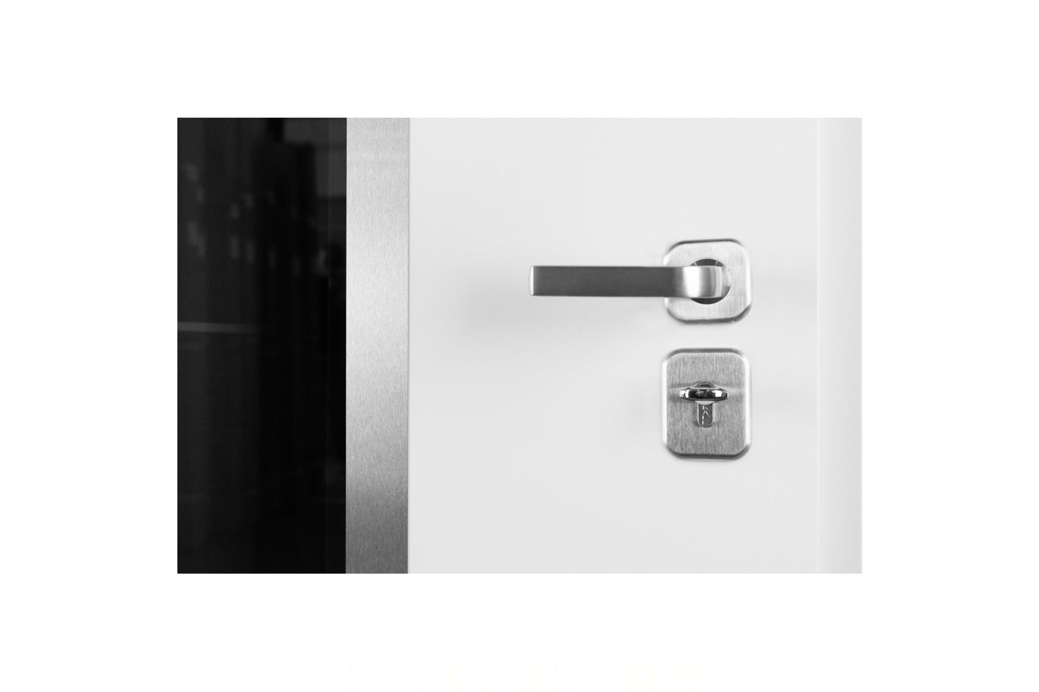 Nova Inox S1 White Exterior Door