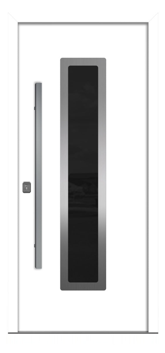 Nova Inox S1 White Modern Exterior Door