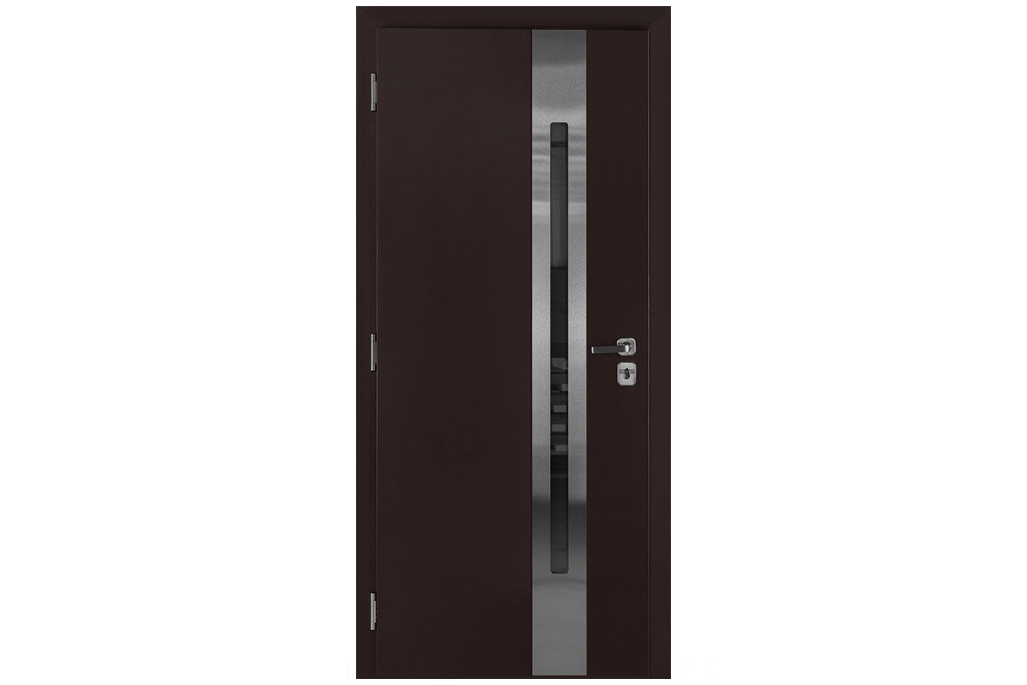 Nova Inox S2 Brown Exterior Door