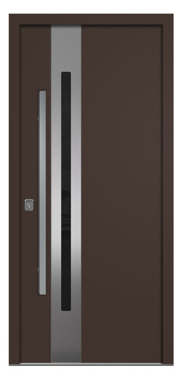 Nova Inox S2 Brown Modern Exterior Door