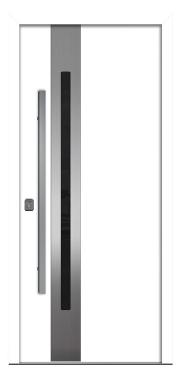 Nova Inox S2 White Modern Exterior Door