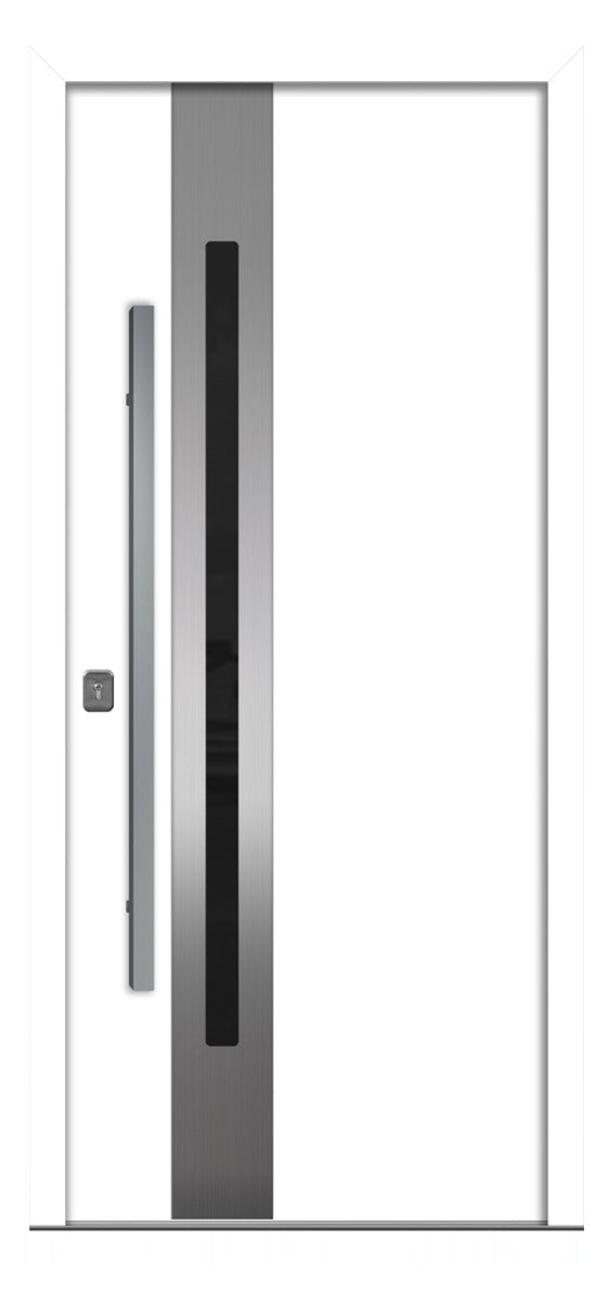 Nova Inox S2 White Modern Exterior Door