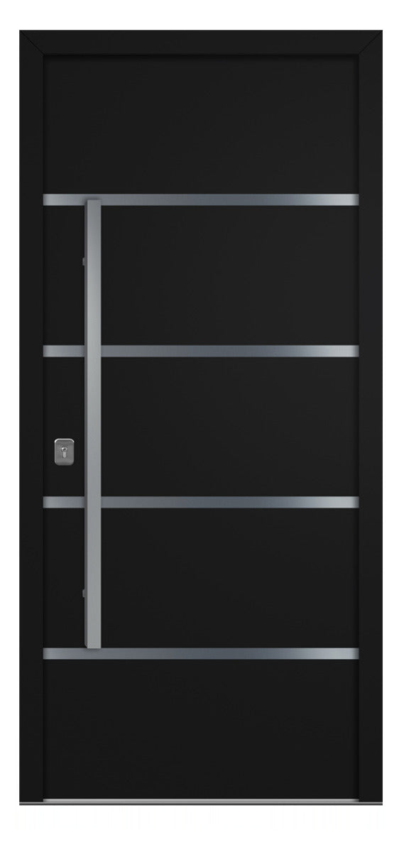 Nova Inox S3 Black Modern Exterior Door